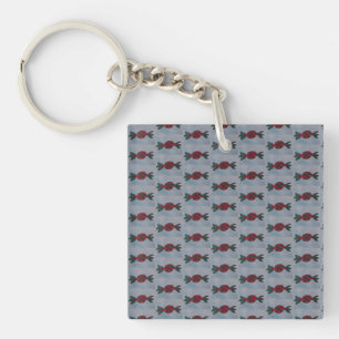 Mint Candy Acrylic Key Ring