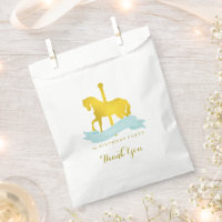 Mint Carousel Horse Birthday Party