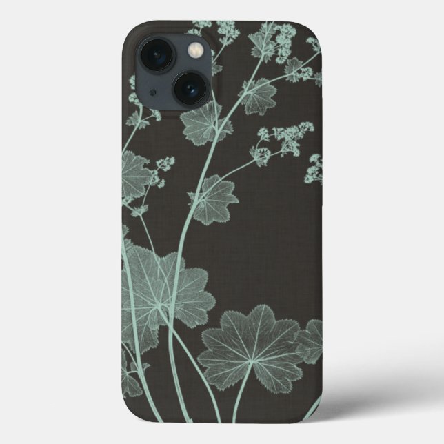 Mint & Charcoal Nature Study I Case-Mate iPhone Case (Back)