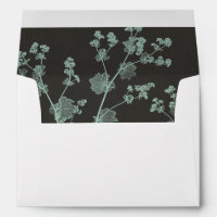 Mint & Charcoal Nature Study I