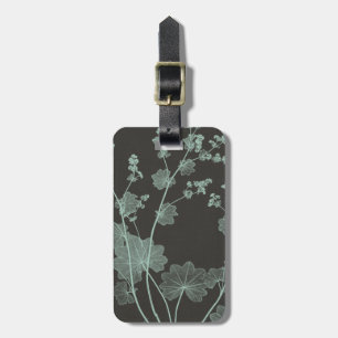 Mint & Charcoal Nature Study I Luggage Tag
