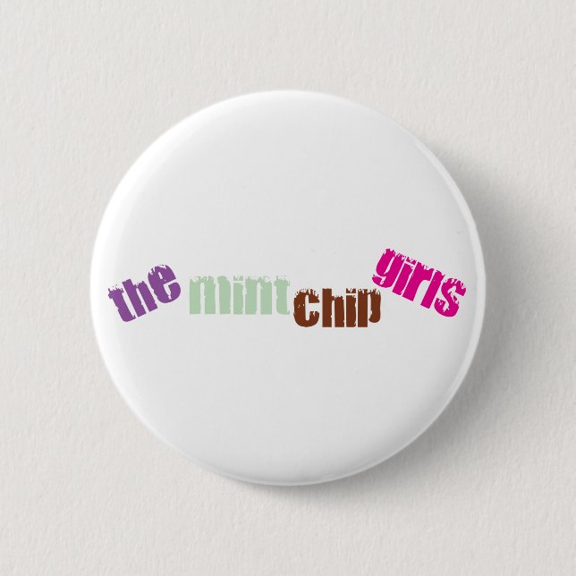 Mint Chip Girls Buttons (Front)