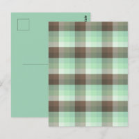 Mint Chocolate Chip Colour Block Plaid Stripes