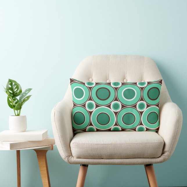 Mint Chocolate Doughnut With White Cushion (Chair)