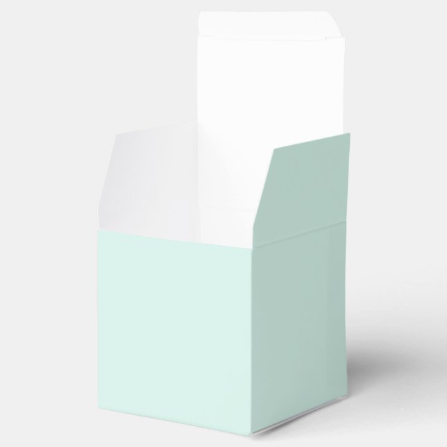 Mint Cloud Favour Box (Opened)