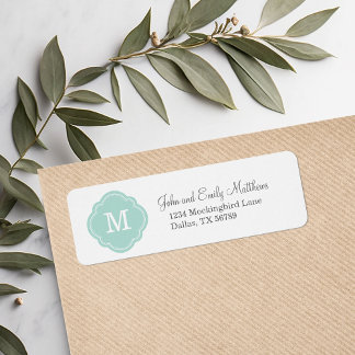 Mint Custom Personalised Monogram