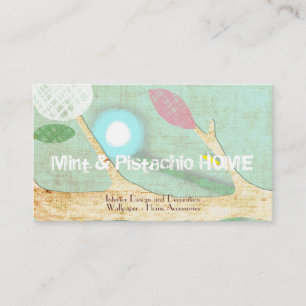 Mint Fine Art Business Card Tree
