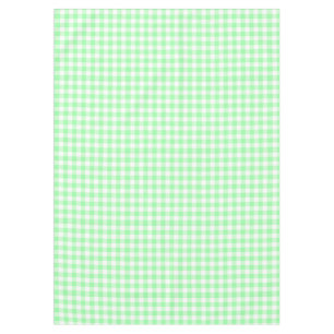 Mint Gingham Tablecloth