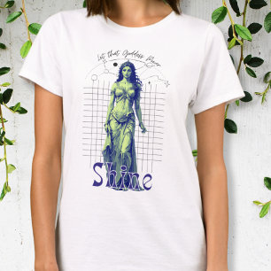 Mint Goddess White T-Shirt