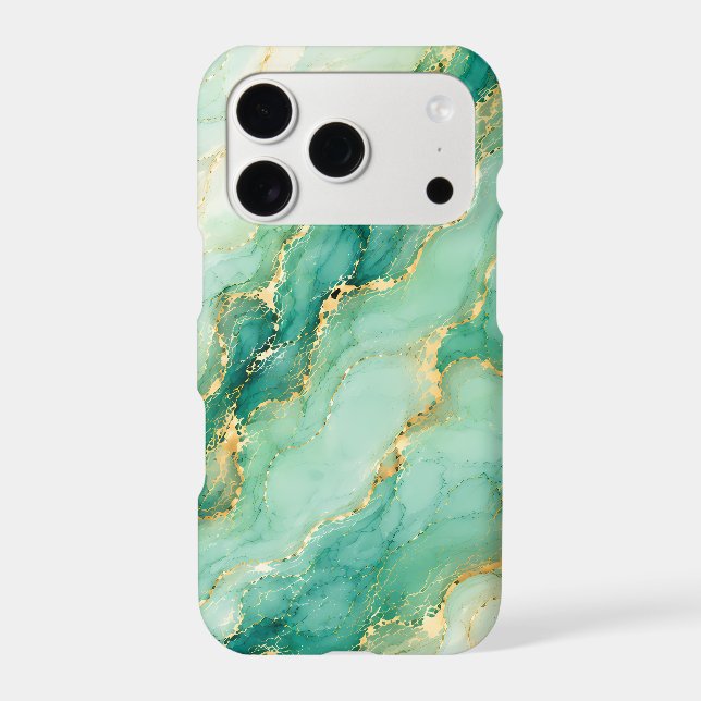 Mint & Gold Marble Luxury (Back)