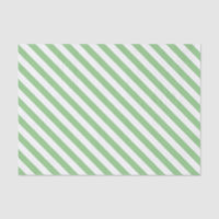 Mint Green and White Diagonal Stripes