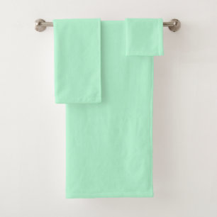 Mint Green Bath Towel Set