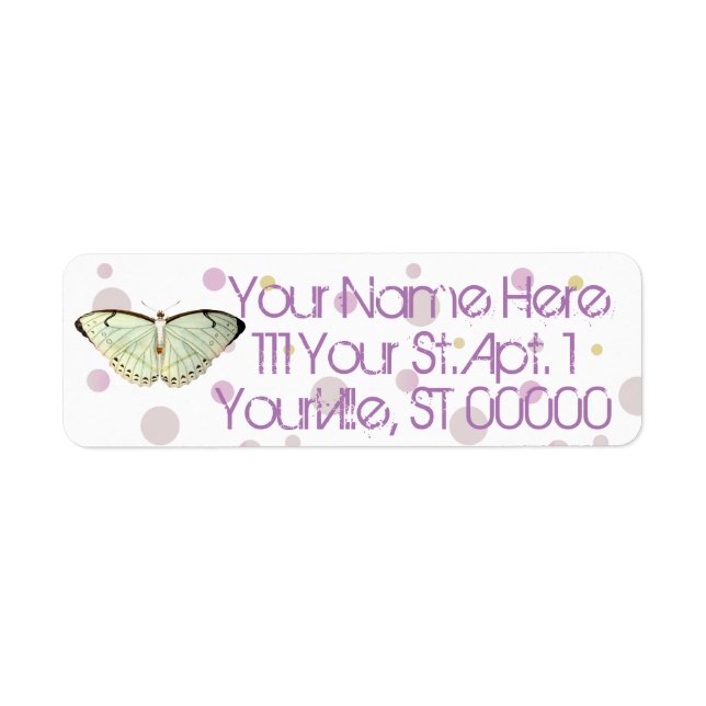 Mint Green Beauty Butterfly   (Front)