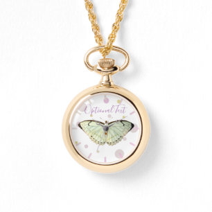 Mint Green Beauty Butterfly Watch