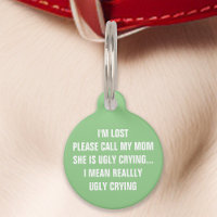 Mint Green "Call My Mum" Funny