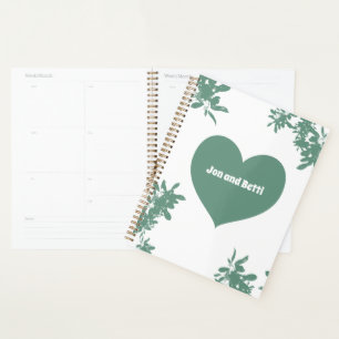 Mint Green Ivy Planner