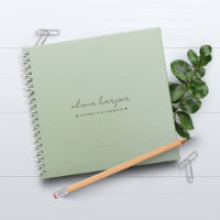 Mint Green Letters to My Daughter Memory Keepsake