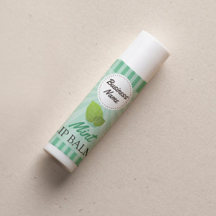 Mint Green - Lip Balm Label - 1.25" Square