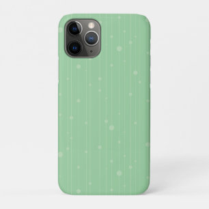 Mint green minimal line art eco design Case-Mate iPhone case