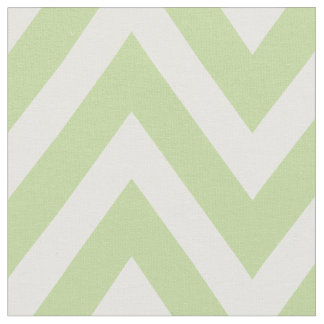 Mint Green Modern Chevron Large Scale Fabric
