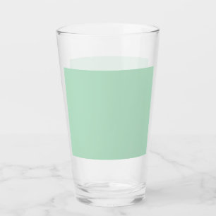 Mint Green Pint Glass – Elegant & Refreshing
