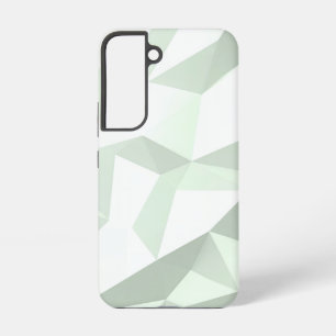 Mint Green Polygon Geometric Samsung Galaxy Case