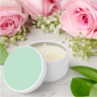 Mint Green Soy Wax Candle Favour