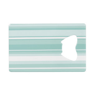 Mint green stripes