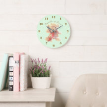 Mint Green Vintage Teddy Bear Nursery
