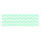 Mint Green Zigzag Chevron Stripes.
