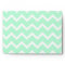 Mint Green Zigzag Chevron Stripes.