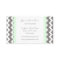 Mint Grey Chevron Retro Business Cards