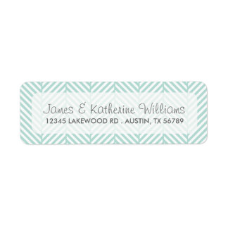Mint Herringbone Chevron Modern Wedding
