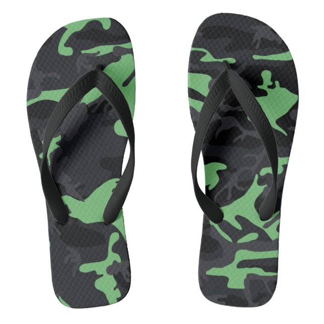 Mint Highlights Camo Jandals (Footbed)