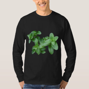 Mint Leaves Garden Herb Plant T-Shirt
