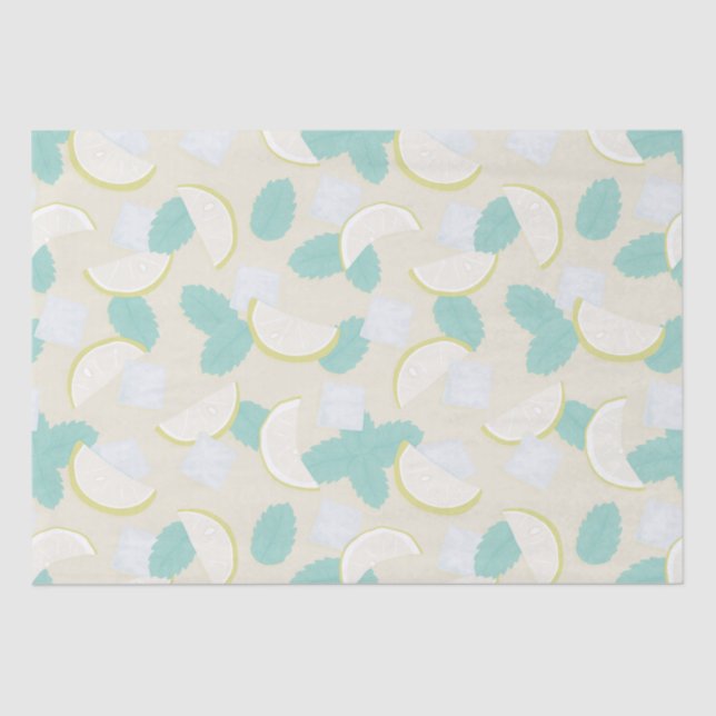 Mint Lemonade Tissue Paper (Front)