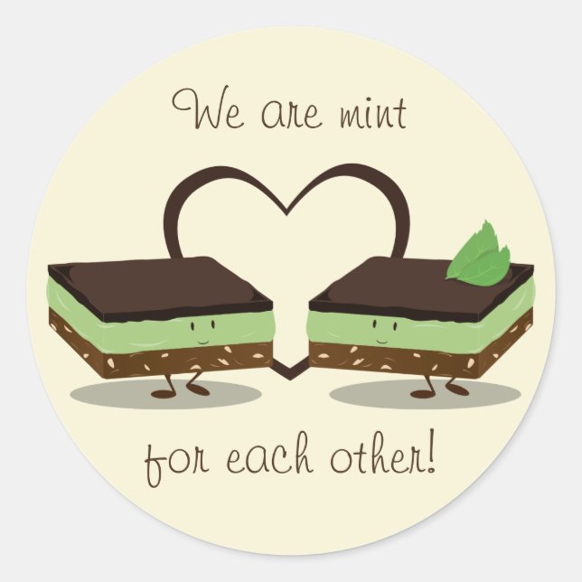 Mint Love Nanaimo Bars | Sticker (Front)