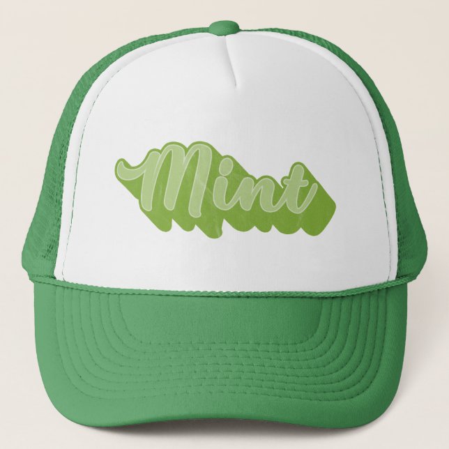 MINT, Manchester Mancunian Dialect Trucker Hat (Front)