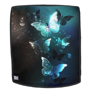 Mint Night Butterflies Backpack