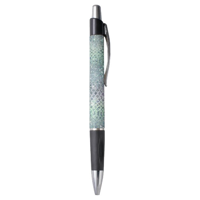 Mint Purple Glitzy Snake Print (Bottom (Vertical))