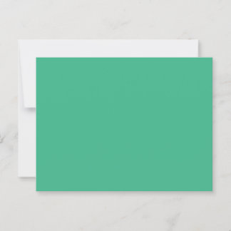 Mint Solid Colour Postcard