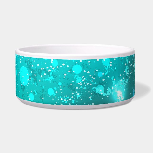 Mint Turquoise Foil Background (Front)