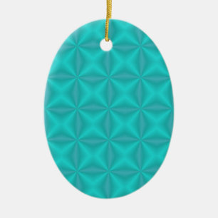 Mint Waffles Ceramic Tree Decoration