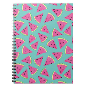 Mint Watermelon Spiral Notebook
