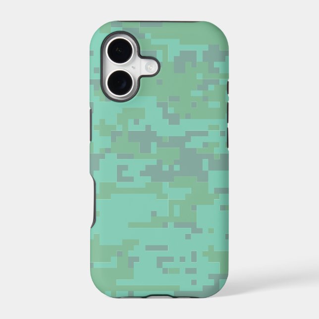 Minty Digital Camo Pattern (Back)