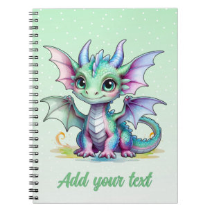 Minty Dragon Dreams – Personalised Journal
