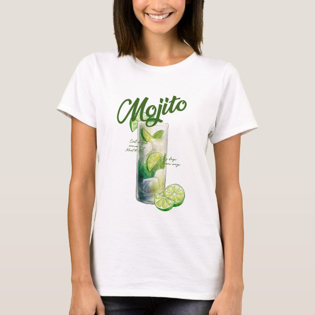 Minty Lemon Vibes T-Shirt (Front)