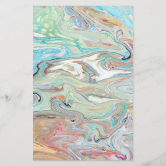 Minty Puddle Stationery