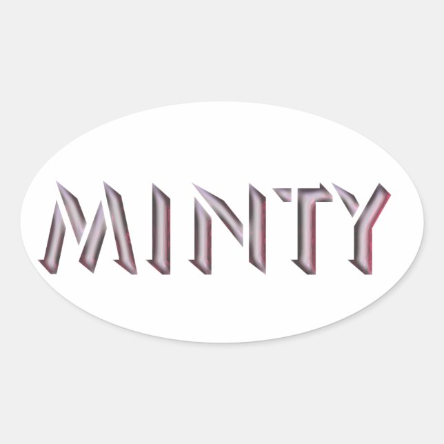 Minty sticker (Front)