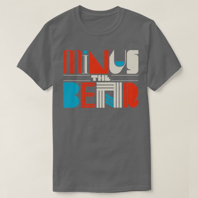 Minus The Bear T-Shirt (Design Front)